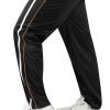 black trouser with orange strip by xtremesportswear PLUS 8000 TROUSER