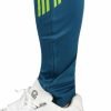 GR-17 TROUSER sky blue trouser with green printing zoom on lages fitting