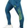 GR-17 TROUSER sky blue trouser with green printing