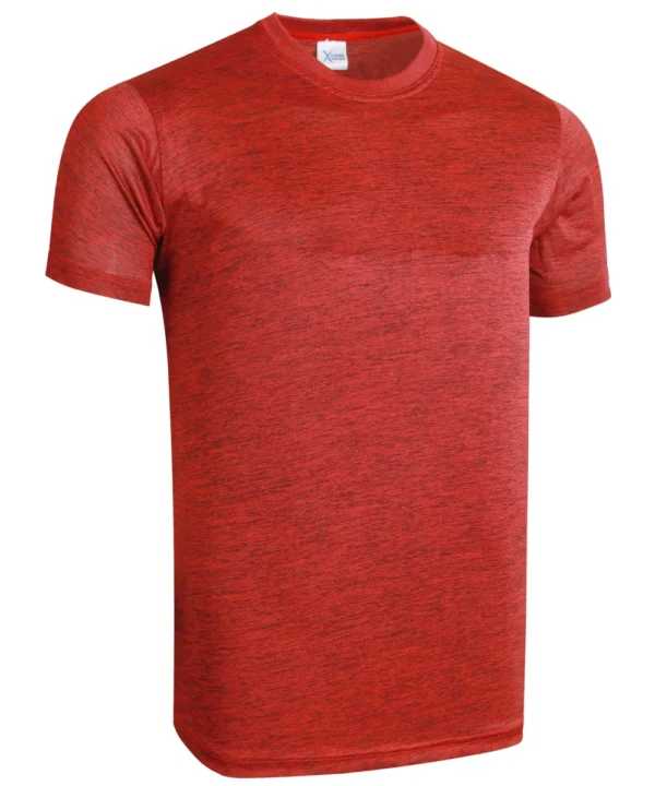 Mens-Gym-T-Shirts-Burgundy