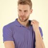 polo tshirt purple