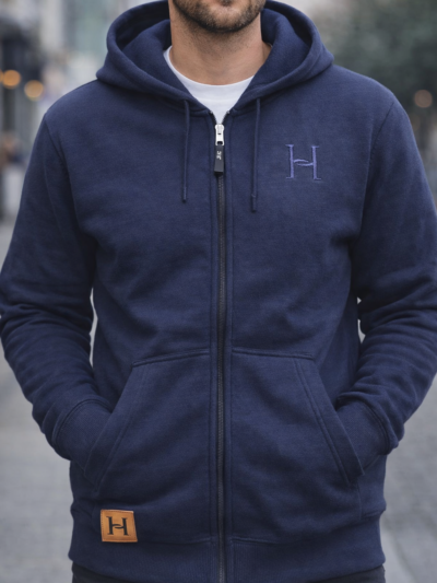 Premium Cotton Fleece Hoodie for Men – 450 GSM